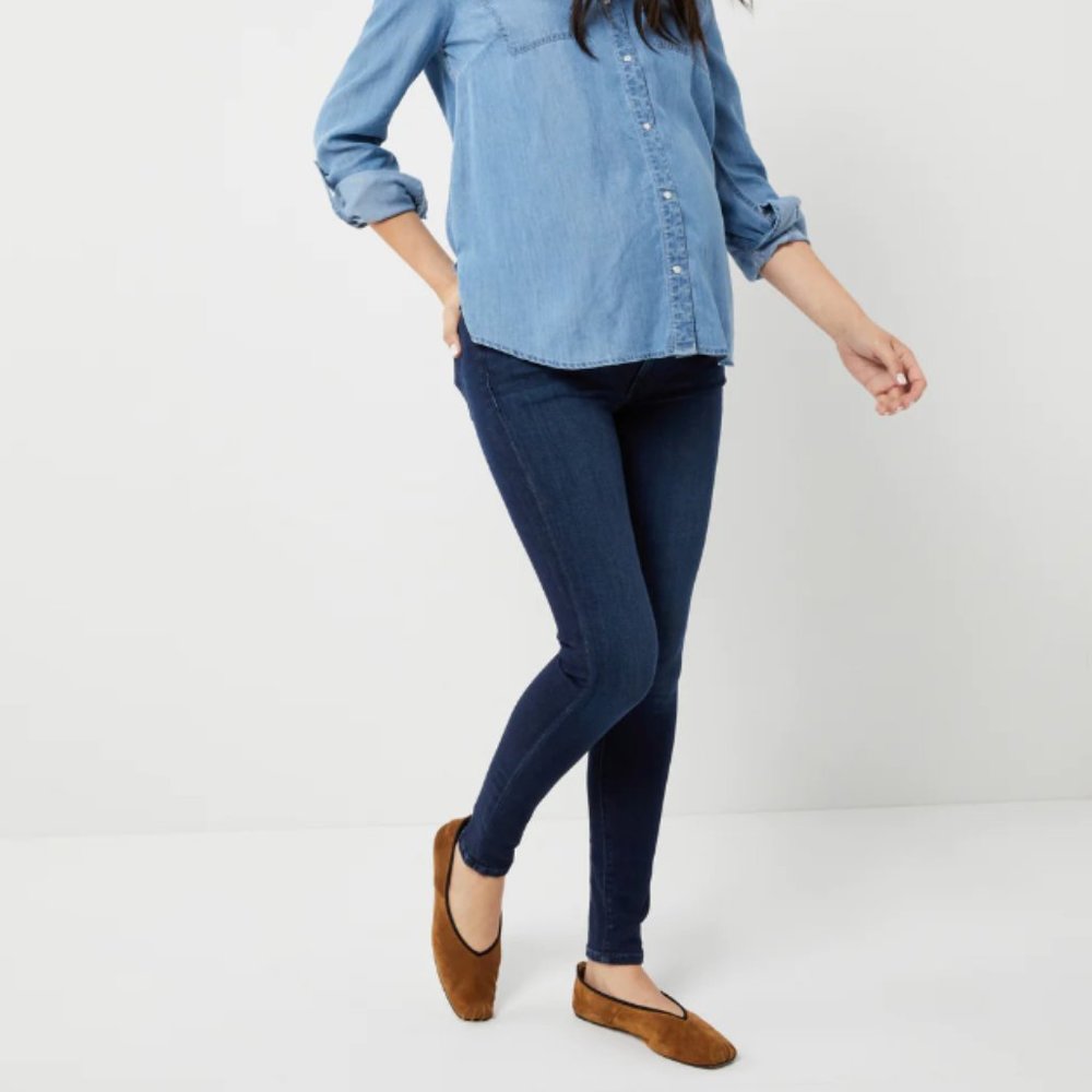 Joe's Jeans Cropped Maternity Jeans, 25' Inseam